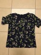 Bluzka bawełniana z kwiatowym wzorem