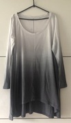 Bluzka tunika ombre asymetryczna rozm L/XL