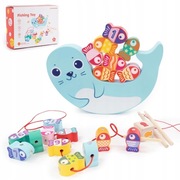 GRA ZRĘCZNOŚCIOWA SENSORYCZNA WĘDKARSKA ŁOWIENIE RYB LICZENIE