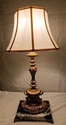 Lampa antyk z marmurowa podstawa