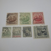 Barbados Od 1852 (+) One Penny_Half Penny_One Farthing_1/2d_1d