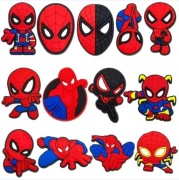 Przypinki charms piny do butów typu crocs Spiderman Marvel 13 szt