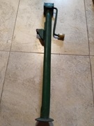 Zabytkowy podnośnik samochodowy -Warszawa, Syrena.