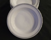 Talerze obiadowe głębokie 6 szt Chodzież Roman porcelana prl retro serwis