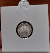 Antyle Holenderskie 1/10 Guldena 1963 ,wszystkie monety srebrne Polecam