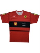Czerwona Koszulka Ferrari Scuderia sportowa Puma shell italy retro 00s