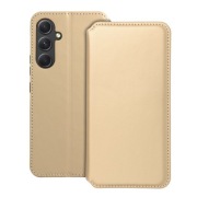 Kabura DUAL POCKET Book do SAMSUNG A35 5G złoty - wyprzedaż