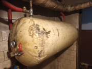 BOJLER Dwupłaszczowy 140 l ERMET Wymiennik, Zasobn