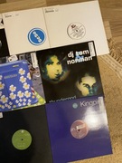 Zestaw 10 płyt winylowych muzyka elektroniczna techno house trance