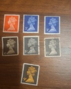 Znaczki stare Anglia