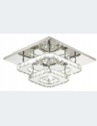 Śliczna lampa-plafon kryształowa. 