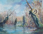 "  KNIEJA " Obraz Olejny Ryszard Badura