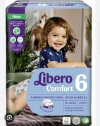 Libero comfort 6 pampersy 22sztuki 