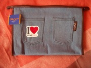 Kosmetyczka jeans jeansowa Top Choice