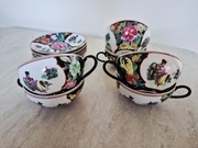 Zestaw 6 filiżanek ze spodeczkami z chińskiej porcelany do herbaty 