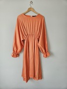 Sukienka boohoo pomarańczowa