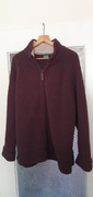 Sweter kardigan brązowy XXL