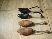 2 pary starych zabytkowych prawideł do butów