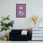 Plakat kolaż "Wymagam"