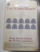 9x DARK ANGELS Legion Mk IV Shoulder Pads Warhammer Horus Heresy