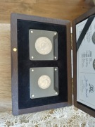 Zestaw monet - Tymf i 1 złoty / zniwarka /