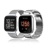 Bransoletki stalowe do Fitbit Versa 2 / Versa / Versa Lite zestaw 2 sztuki