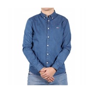 Tommy Hilfiger koszula męska casual długi rękaw slim bawełna rozmiar M