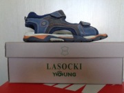 LASOCKI YANG sandałki chłopięce 33
