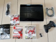 Konsola PS3 PlayStation 3 Super Slim 500GB Odnowiona Mega Zestaw 11xGra Pad