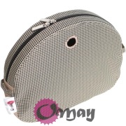 organizer do Obag MOON LIGHT pepitka czarny piasek 2 kieszenie wkład OMAY