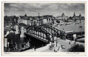 Stettin Szczecin most Baumbrucke port Odra panorama statki 1934