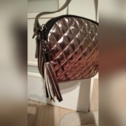 Torebka chanelka Even & Odd srebrna nowa 