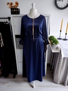 Długa wizytowa suknia duży rozmiar 