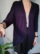 Kardigan, sweterek granatowy Cropp 38