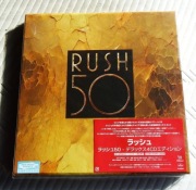 RUSH 50 limited edition 4 SHM CD de luxe box / book JAPAN