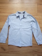 Błękitna, sportowa koszula, rozmiar 128