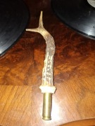 Róg jelenia,otwieracz do butelek, vintage