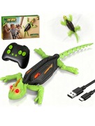 Gekon robot . Jaszczur zdalnie sterowany INTERAKTYWNY360° Z oczami led