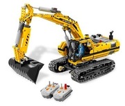 Lego technic 8043 zmotoryzowana koparka na pilota .