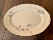 porcelanowy półmisek, ceramika zabytkowa CHODZIEŻ