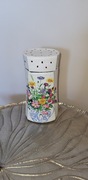 Zdobiony słoik, decoupage 