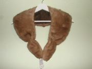 Norki piękny kołnierz z naturalnych norek  etola 