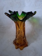 Wazon kryształowy szkło włoskie Murano 