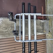 Bagażnik Thule na klapę bagażnika, 3 rowery, VW T5 T6, multivan