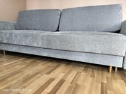 Kanapa 2 osobowa,szary kolor.