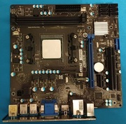 Płyta główna Micro ATX MSI A78ME35 + AMD A8-7600 + radiator