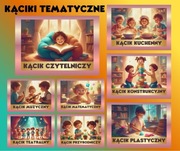 Plansze demonstracyjne przedszkole kącik kąciki tematyczne plik PDF