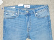 JACK&JONES LIAM Skinny - RURKI JEANSY - rozm 30/32 - NOWE !!!