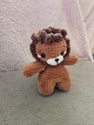 Ręcznie robiony pluszak TYGRYS na szydełku