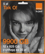 STARTER ORANGE FREE 5PLN x 20 sztuk